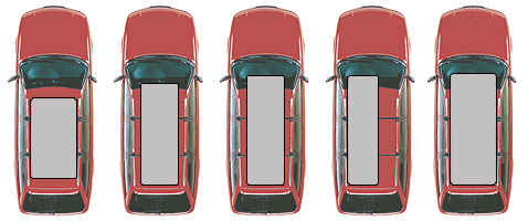 The Roof Box Company: KAMEI Corvara 475 Duolift White Star roof box